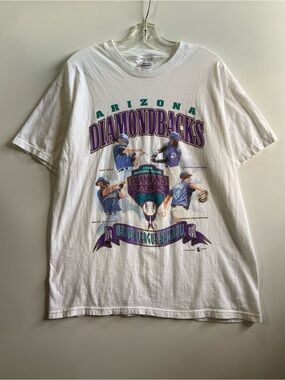 Vintage Arizona Diamondbacks 1998 Inaugural Season Graphic Tee - White